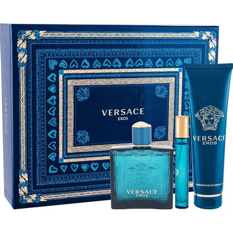 versace eros set cadeau|versace eros 100ml gift set.